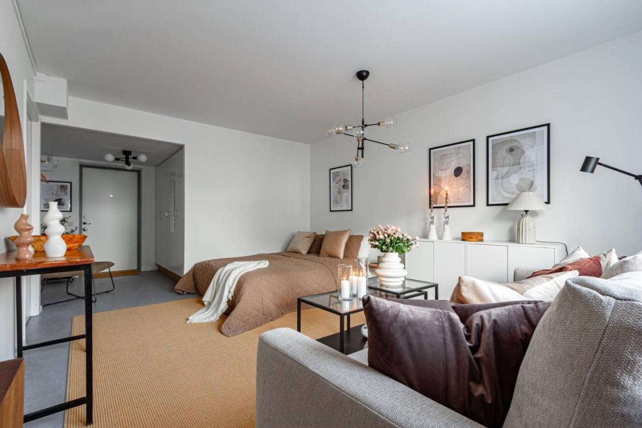 Simple Studio In Trendy Soedermalm - Construction Work Stockholm Exteriör bild