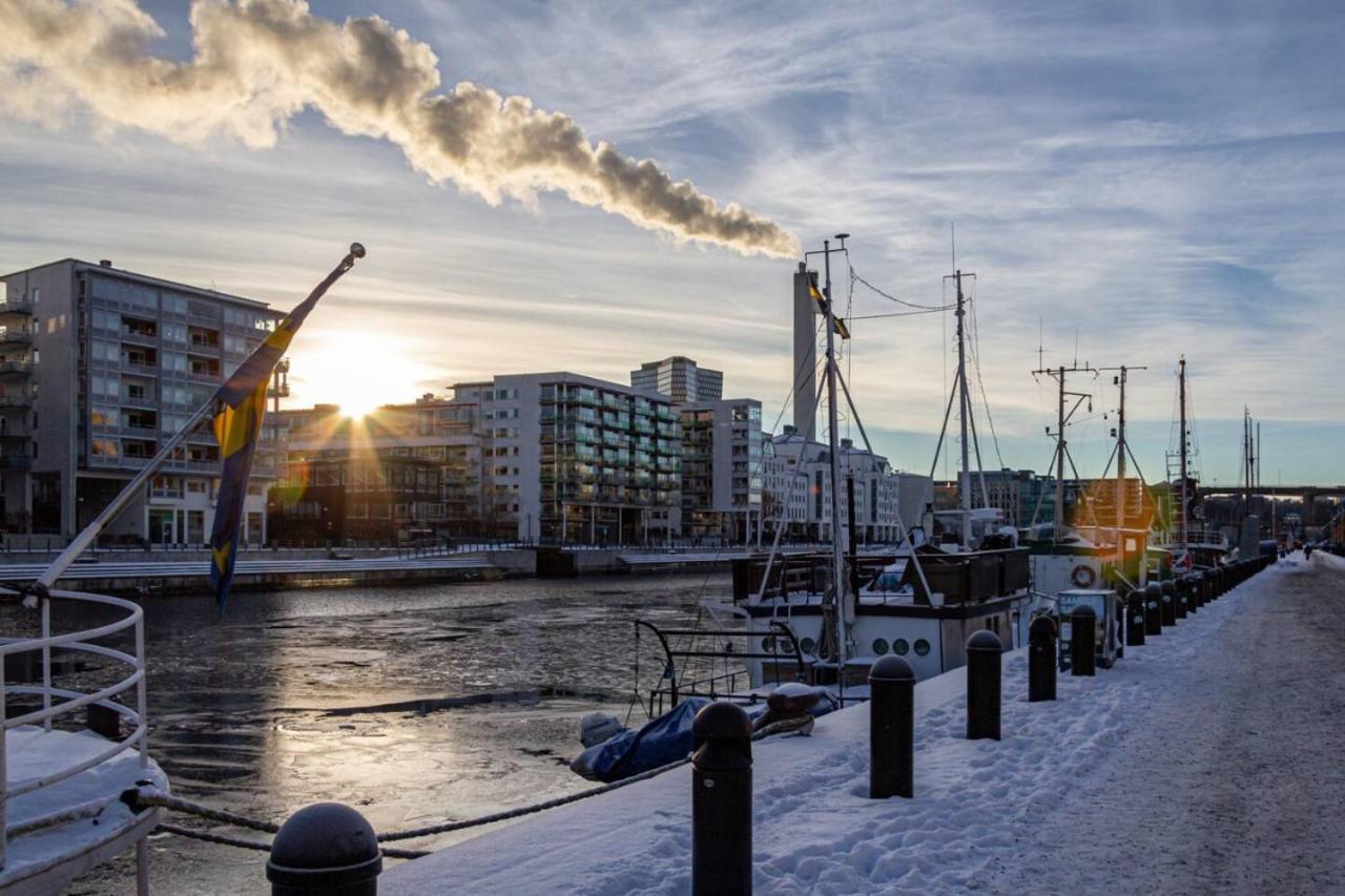 Simple Studio In Trendy Soedermalm - Construction Work Stockholm Exteriör bild